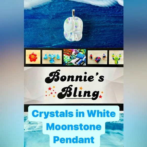 Bonnie’s Bling One Of A Kind Fused Glass Jewelry and Accessories to Wear. - Picture 2 of 3